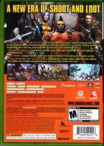 Xbox 360 Borderlands 2 Back CoverThumbnail